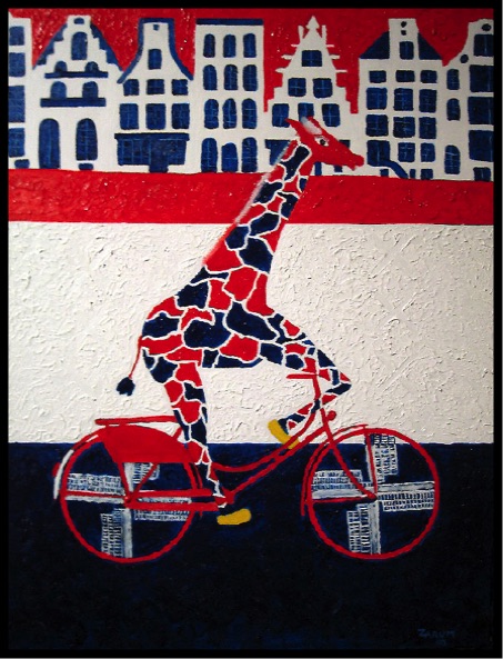 Zarum-Art-Painting-Giraffes-on-Bicycles